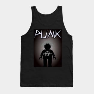 Punk Guitarist Minifig, Customize My Minifig Tank Top